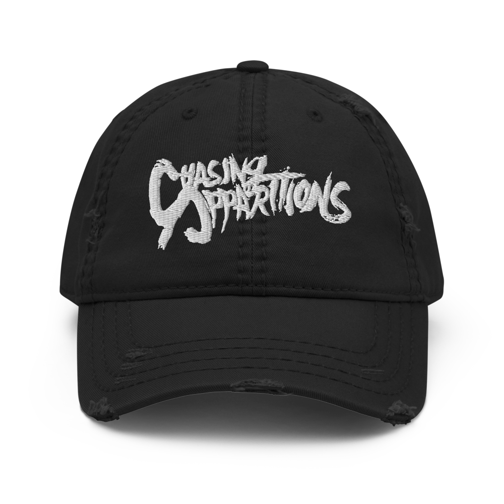 "Chasing Apparitions" - Distressed Dad Hat
